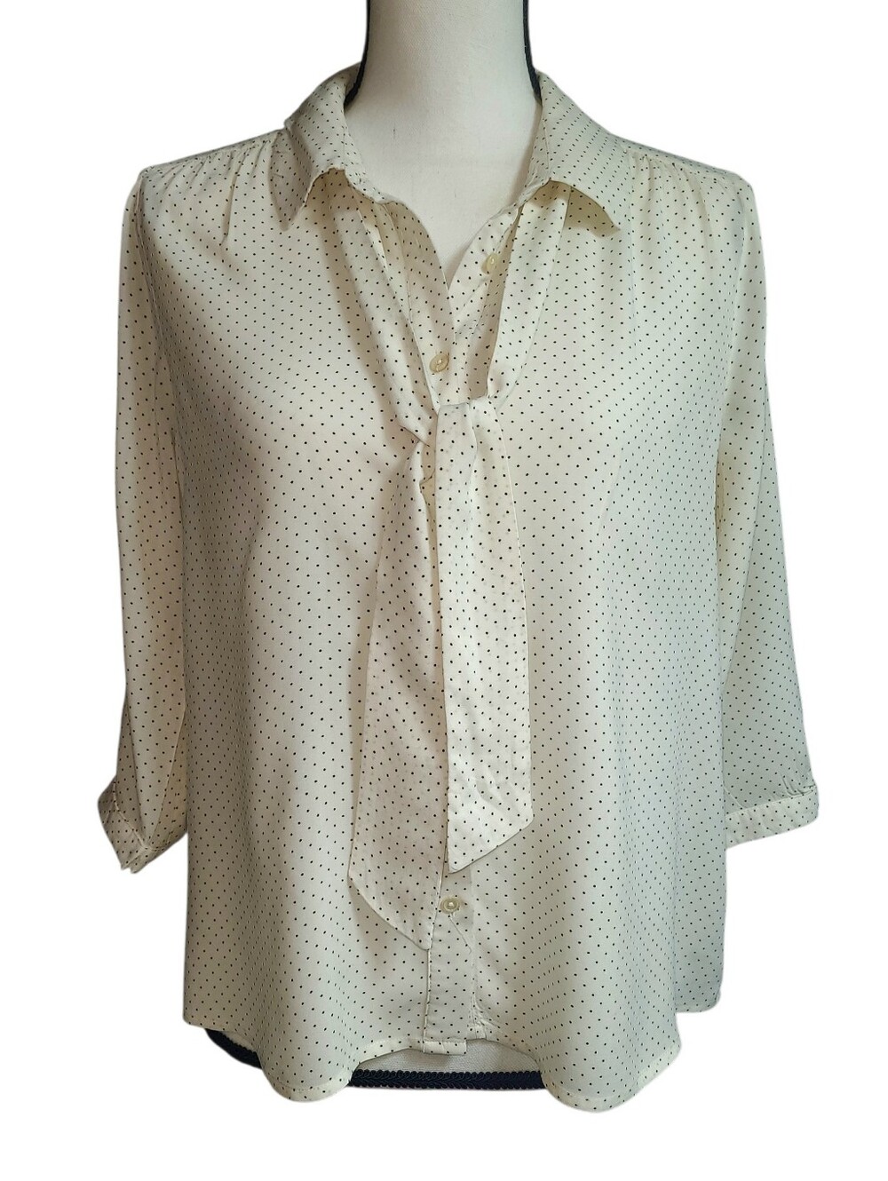 Forever 21 Polka Dot Rayon Blouse
